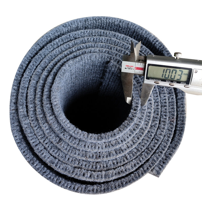 Extra thick 10mm striped carpet - full coverage, non-slip floor mat for bedroom, office, billiard hall - solid color, full coverage striped carpet
