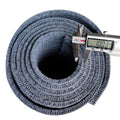 Extra thick 10mm striped carpet - full coverage, non-slip floor mat for bedroom, office, billiard hall - solid color, full coverage striped carpet