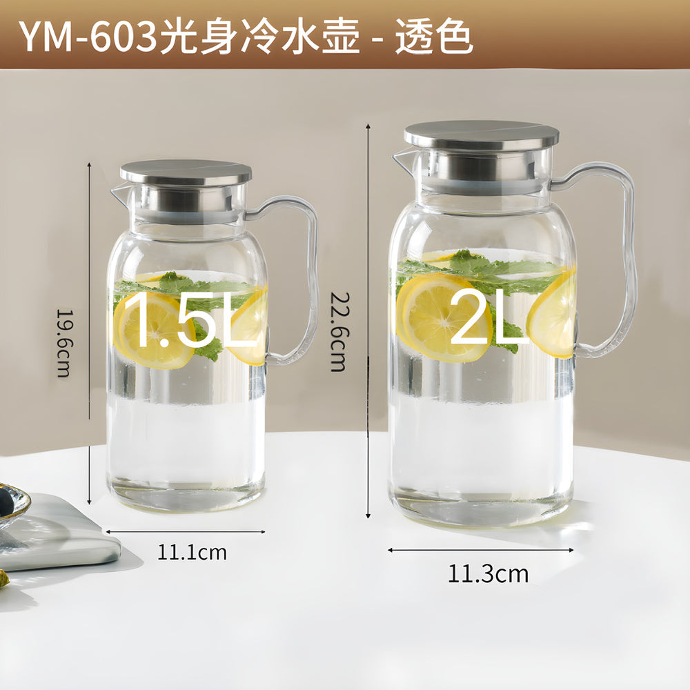 Acrylic pc water pitcher - large capacity cold water dispenser - premium home tea pot - commercial juice pitcher - water dispenser set