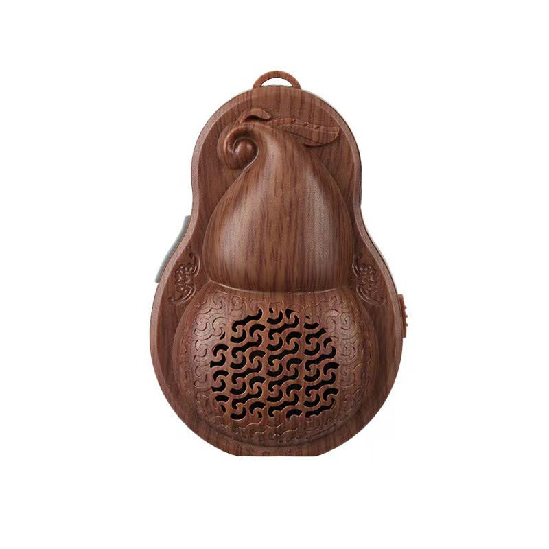 Gourd-shaped new player - small mini rechargeable music player, card slot, portable retro music machine, home use, rechargeable