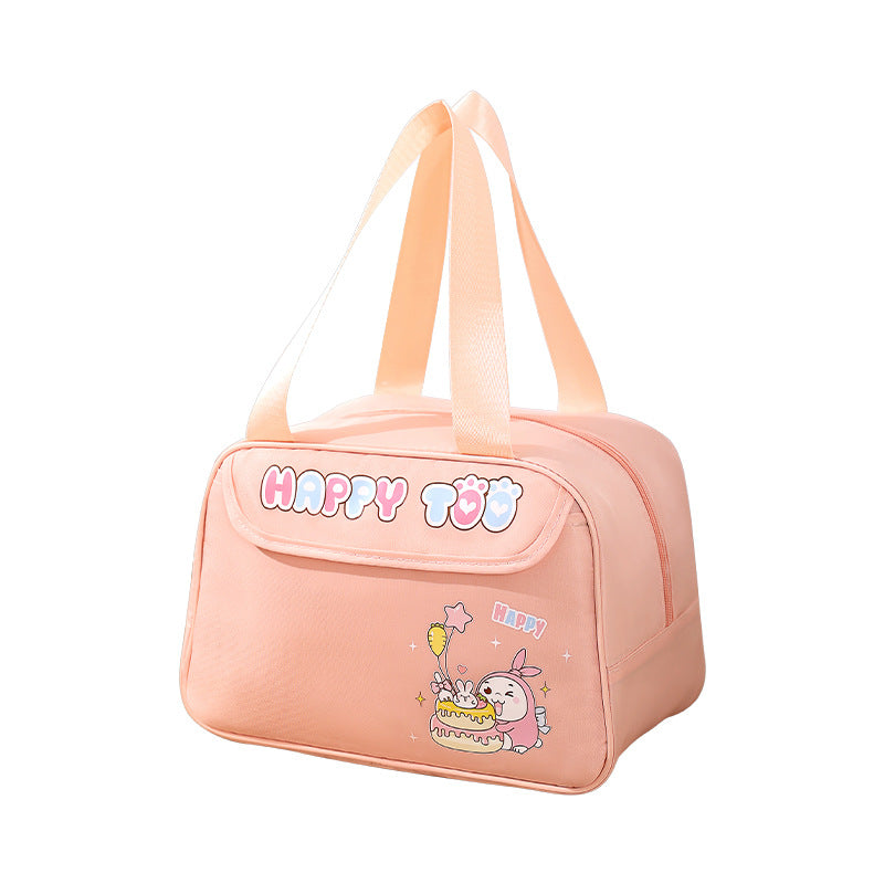 Beilian cartoon bento bag picnic camping thickened thermal insulation bag wholesale student office workers cute lunch lunch box bag