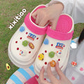 2024 baotou sandals women's hot style clogs outwear non-slip home soft beach new couple sandals