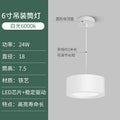 Hanging wire model-white shell- 6inch -24w-white light 6000k