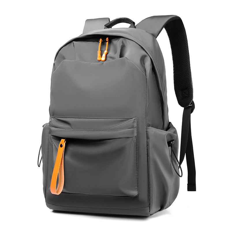 Processing Customized Casual Business Men's Backpack Large Capacity Travel Computer Bag Male College Student School Bag Wholesale