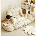 Lazy sofa can sleep foldable bedroom sofa bed dual-purpose double by can lie down and sleep cushion pregnant pillow small apartment