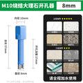 Angle grinder hole saw - for marble, stone, glass, ceramic, tile, pebble, and granite drilling