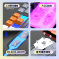 Leikui t26 wired color matching gaming keyboard and mouse suit luminous feel desktop computer notebook keyboard and mouse