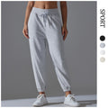 Fashionnew arrival drawstring jogger pants women's casualloose sweatpants yoga fitness running flap pocket pants home sweatpants
