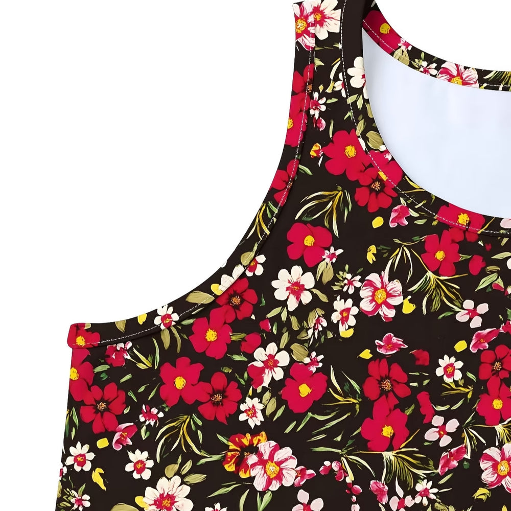 wholesale women's short-sleeved dresses, fashionable women's dresses for spring, summer, and autumn, new cross-border printed designs