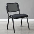 Minimalist ergonomic office chair for conference reception, comfortable for extended sitting, staff computer chair - default option: other plastic