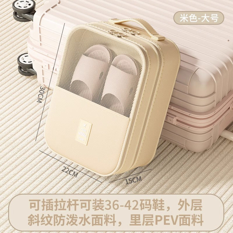 Customized travel shoes storage bag, suitcase, business trip travel portable shoe box, shoe cover, slippers, shoe bag storage bag