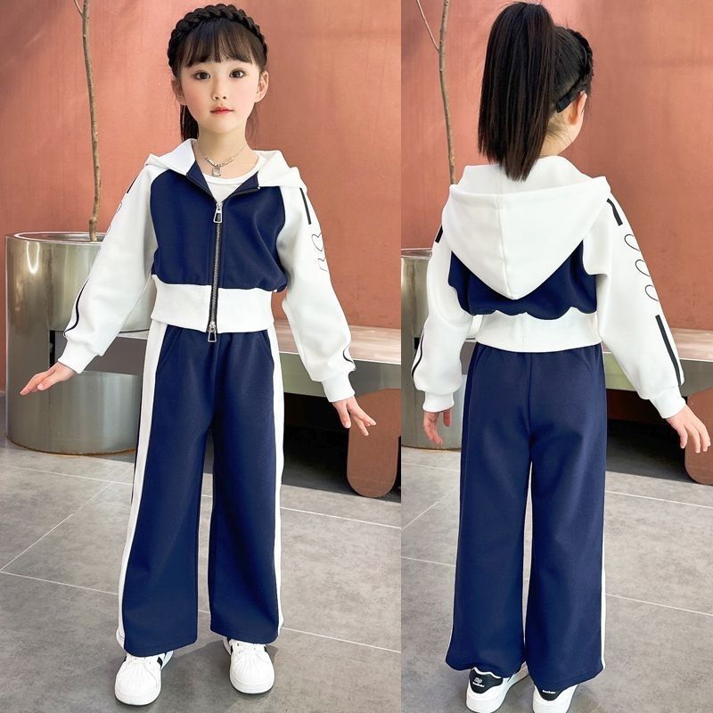 Girls' autumn clothing  new collection: kids' sets, baby casual outerwear & pants, children's clothing for mid-to-large children, autumn/winter collection