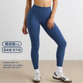 quick-drying tight yoga pants brushed tummy control high waist hip lifting fitness pants outwear running yoga pants