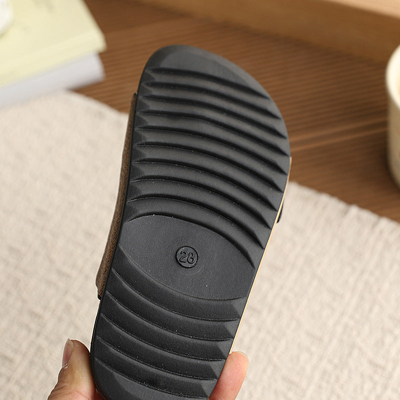 Vancahoboken boys' cork sandals & slippers -  summer new collection - indoor/outdoor sandals & flip-flops for older boys