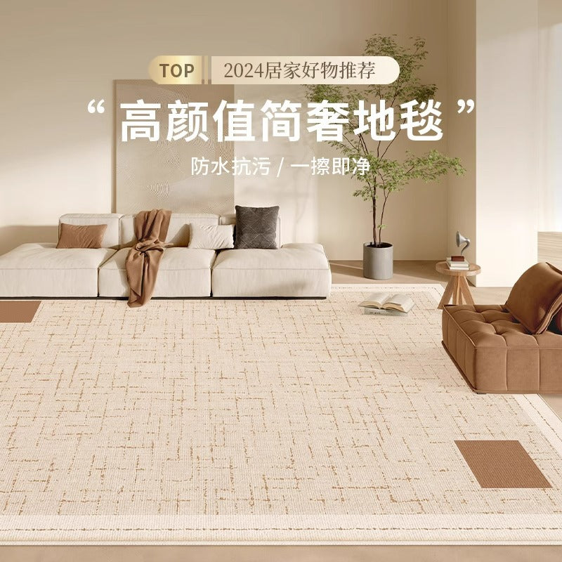 Carpet living room  new bedroom carpet bedside mat large area full room sofa blanket accessible luxury no-wash