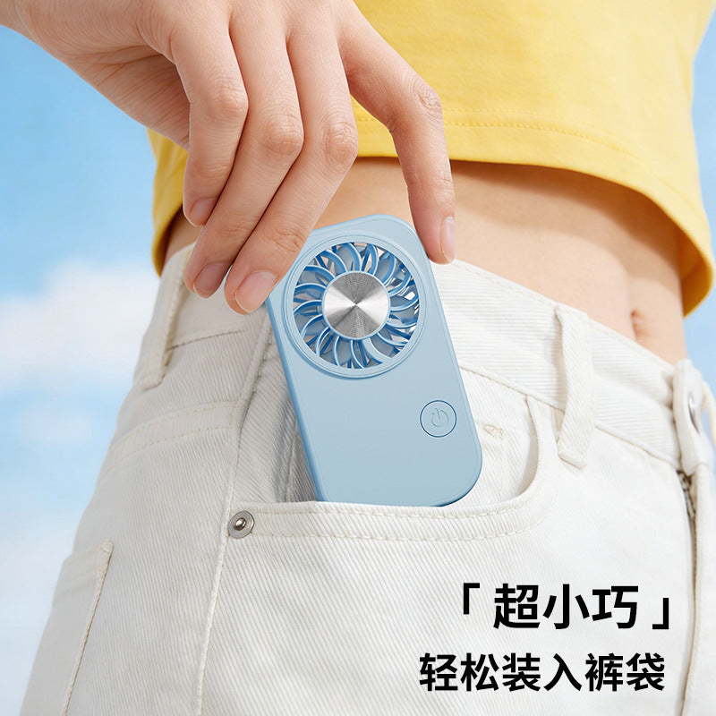 mini handheld fan, perfect for student dorms. a mini pocket fan, ideal as a gift, and a portable handheld fan for outdoor use