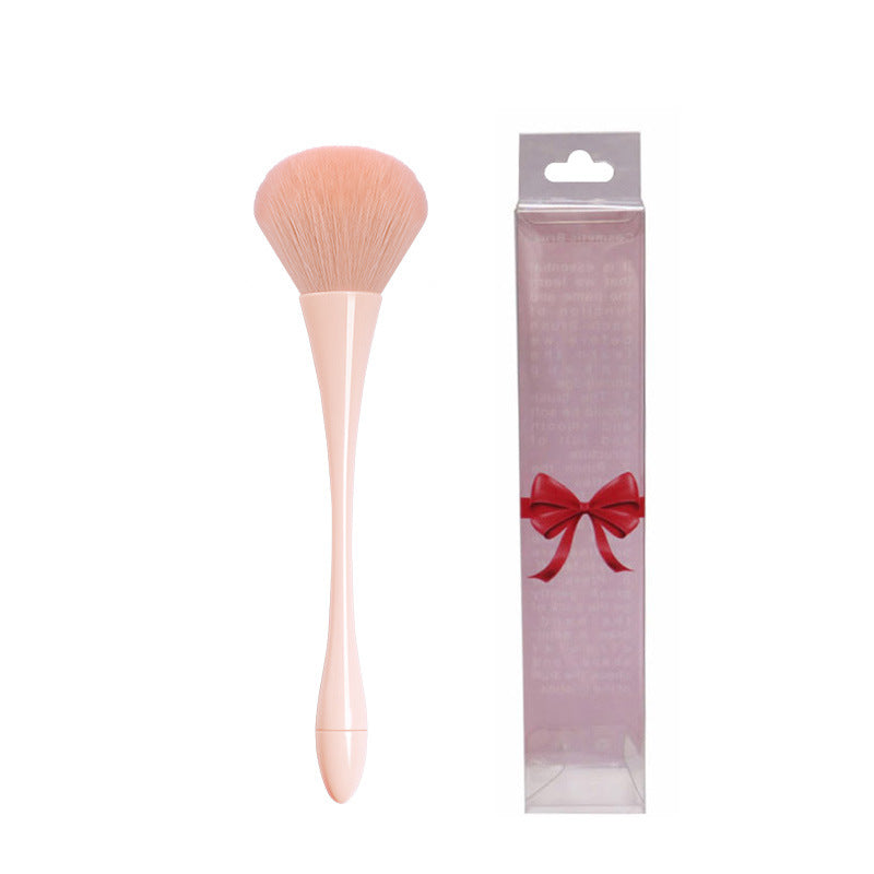 Single large small waist makeup brush beauty tool blush brush round head dust brush soft bristle loose powder brush makeup brush