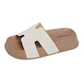 Trendy platform h-strap sandals for women - new summer outdoor style, popular versatile thong sandals, non-slip soft sole beach slippers