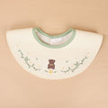 Single pack baby bib waterproof bib newborn combed cotton drool bib kids bib feeding bib cotton