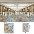Hotel lobby carpet, 1000g nylon, fire-retardant, thickened area rug for banquet halls, restaurants, conference rooms, and reception areas