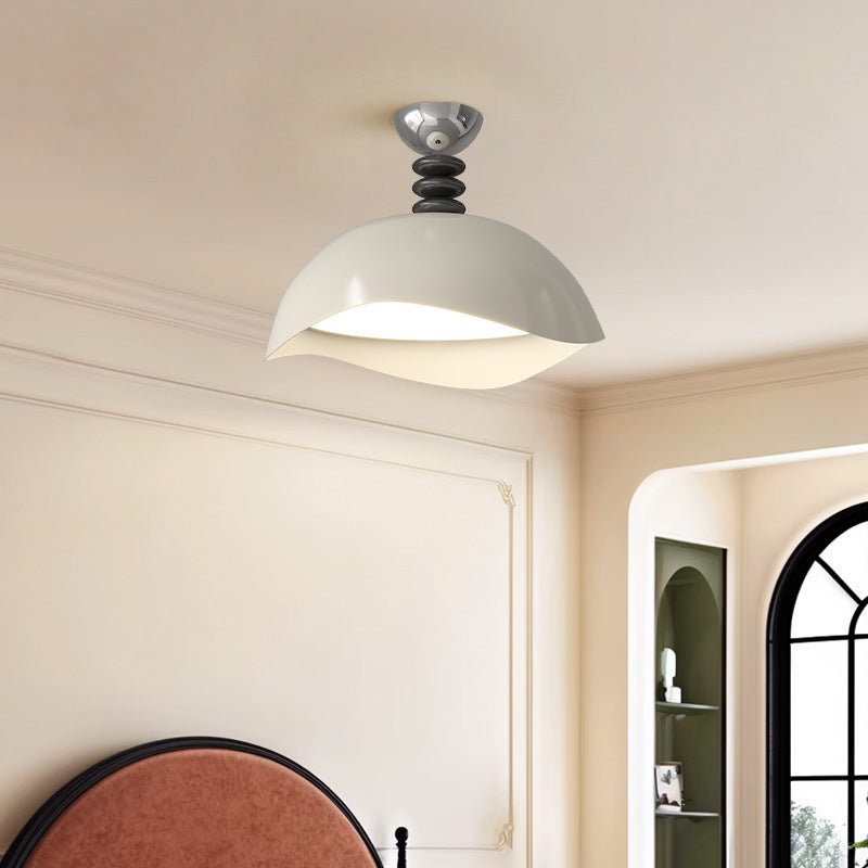 Eggshell Bedroom Light Medium Antique Ceiling Light Cream Girl Wind ins Memphis Restaurant Chandelier Main Room Lighting