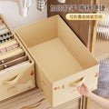 New little red flower divided storage box, underwear organizer, pp board clothes and pants storage solution, clothing storage box