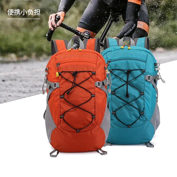 徒步登山骑行双肩包防水轻质可折叠露营野餐包Outdoor Sports Bag