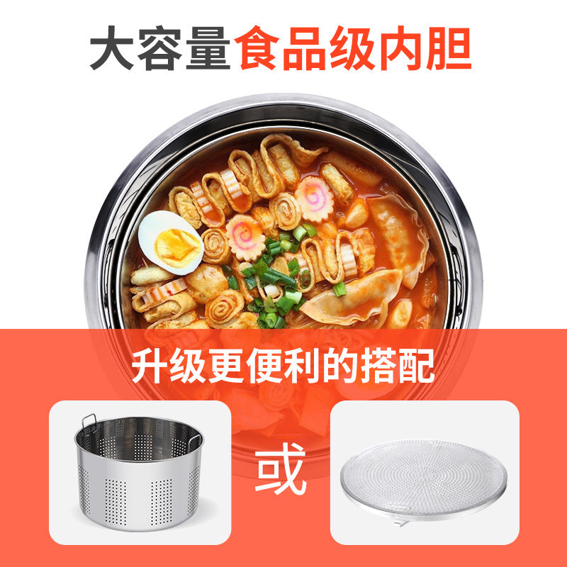 Jiudingwang noodle cooker commercial multifunctional gas electric gas soup pot energy-saving braised pork boiled soup porridge stove