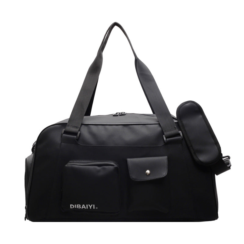 New simple short-distance travel bag crossbody large-capacity sports yoga swimming fitness bag luggage storage tote bag