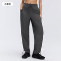Quick-drying sports pants for women summer thin loosecasual pants straight-leg jogger pants two-piece running fitness pants d26081