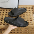 Yunduo home slippers all year roundcasualplaid indoor dormitory bath non-slip soft thick sole outwear sandals women
