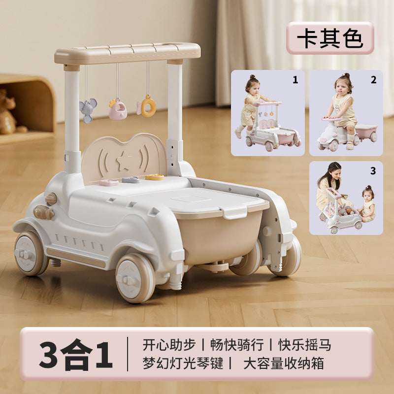 Flexible Smooth Body Enhanced Load Bearing Lighting Music Hidden Storage Boxes Free Turning Children's Toys