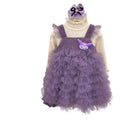 Girls' dress  autumn new arrival: bunny officer outfit, stylish tutu skirt, little girl's birthday cake dress