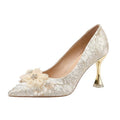 Pointed toe pumps - women's spring 2026 new collection: elegant evening shoes, wedding shoes, bridal shoes, stiletto heels, comfortable bridesmaid shoes