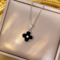 X-01-122 [titanium steel chain copper inlaid zirconium pendant]