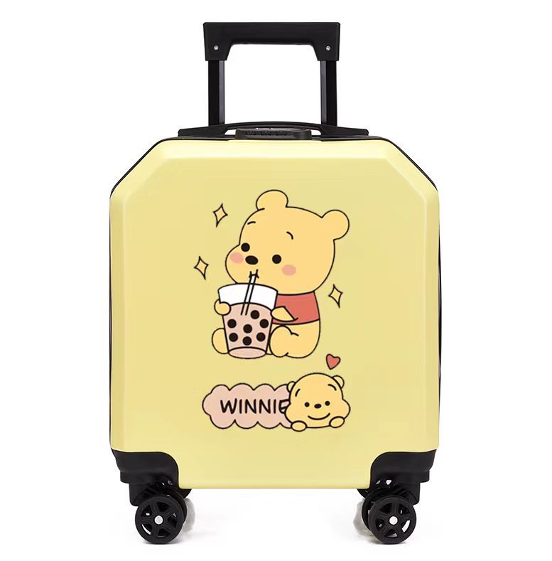 Cross-border 18-inch children's suitcase, student trolley case can be customized LOGO pattern cartoon gift box manufacturer wholesale