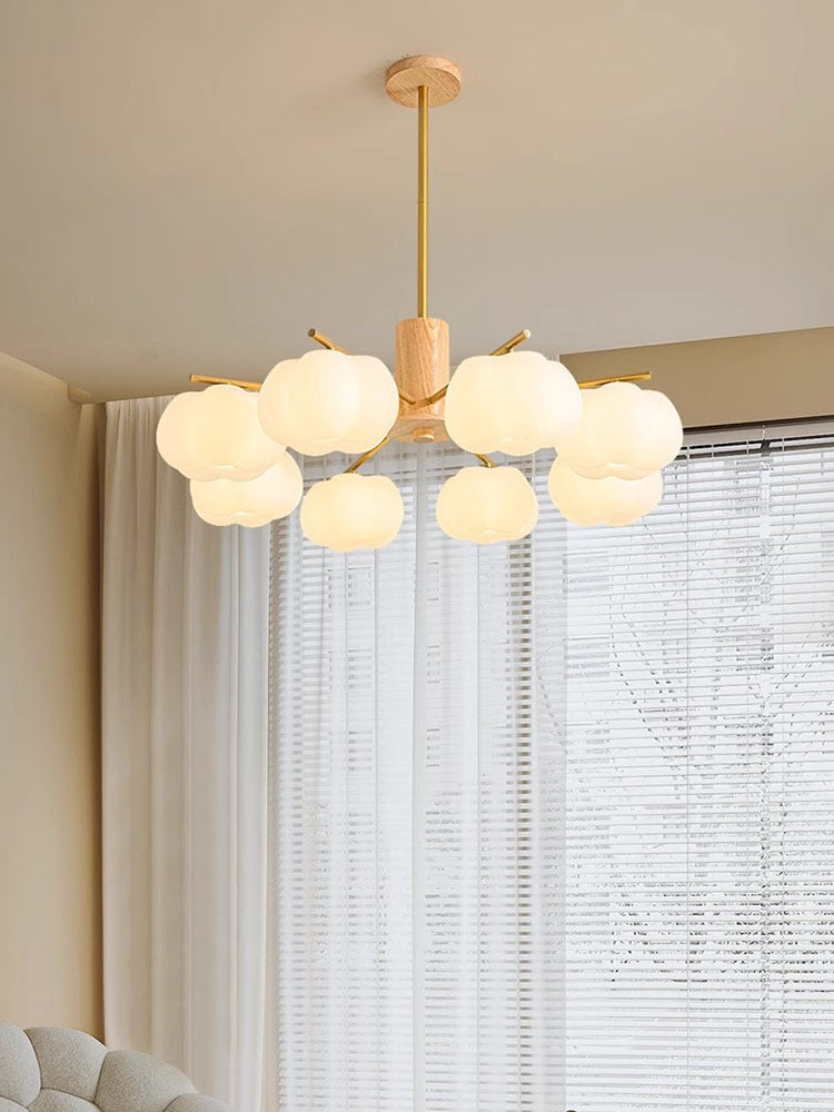 Log living room chandelier dining room light Japanese-style wabi-sabi wind homestay lighting retro wind hotel shop light bedroom lighting