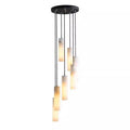 New chinoiserie all-copper real marble bedroom bedside small chandelier classical house restaurant bar study model room lighting fixtures