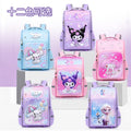 2025 cartoon elementary school backpack - grades 1-6, large capacity, weight-reducing, spine-protecting space backpack for boys and girls