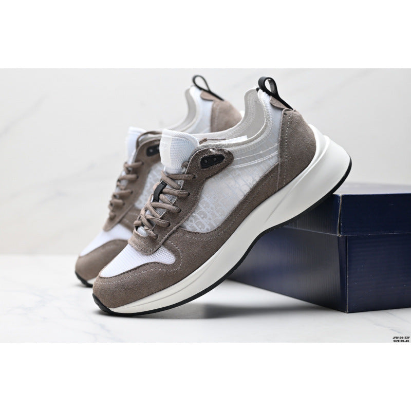 us station men's printed breathable sports shoes trendybest sellingd family heightening outdoor casual comfortable running shoes