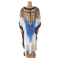 sourcing: african plus-size women's clothing -  &  - printed pullover loose-fit dresses - dropshipping available