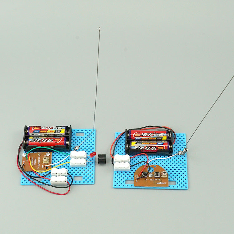 Science and technology small production DIY telegraph primary and secondary school small invention maker scientific experimental equipment stem education model