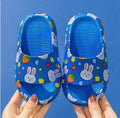 Printed blue
