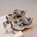 Boys' spring  new mesh sneakers: lightweight, soft-soled athletic shoes for older kids and teens - korean style chunky sneakers