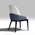 Scandinavianaccessible luxury dining chair for home study chair bedroom makeup chair italian restaurant backrest solid wood microfiber long sitting