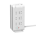 Multi-functional power strip with long cord, home power strip with multiple outlets, usb socket power strip, extension cord with night light