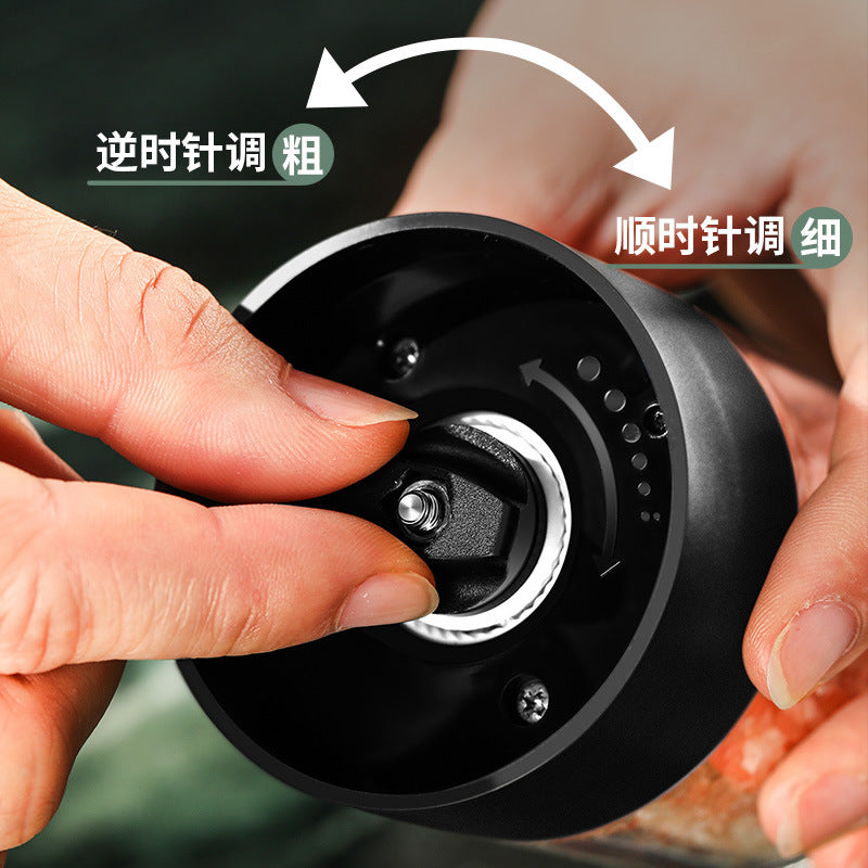 For homesmart electric grinder kitchen rechargeable electric pepper grinder coffee sea salt automatic grinding bottle