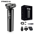 Custom electric shaver - anti-pinch, washable, digital display, multi-function, magnetic floating triple blade razor