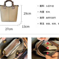 Togo first-layer cowhide large-capacity mother-in-law bag classy hand-carry shoulder crossbody bag women's bag genuine leather bucket bag