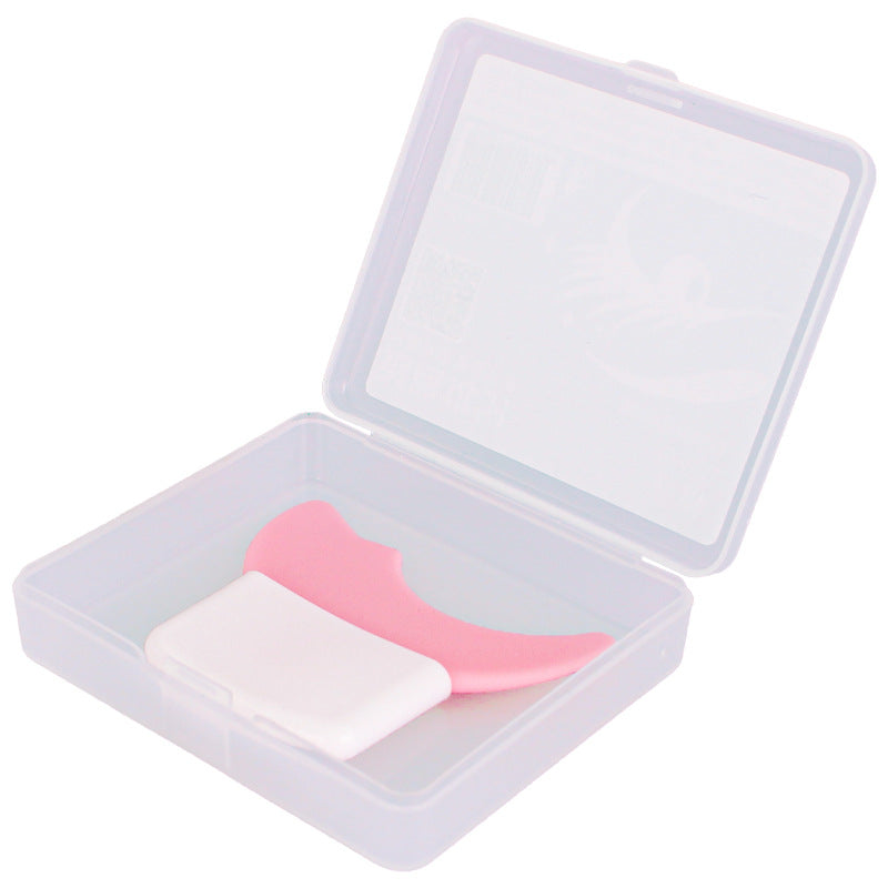 Zhiwei boxed short handle eyeliner auxiliary silicone baffle eyelash eyebrow auxiliary tool makeup cosmetics